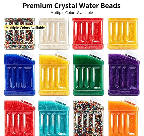 60000 PCS Premium Crystal Decorative Beads, Colorful Craft Beads for Vase Filler, DIY Crafts