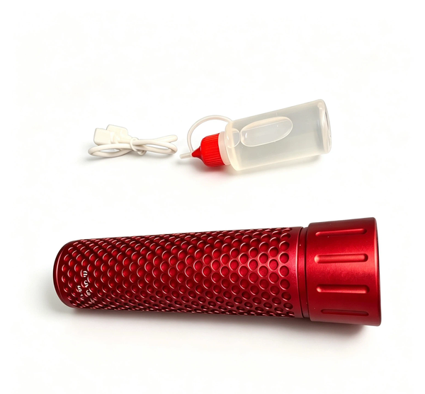 Smoke Effect Tracer Silencer, USB‑Charged Simulation Spit‑Fire Suppressor