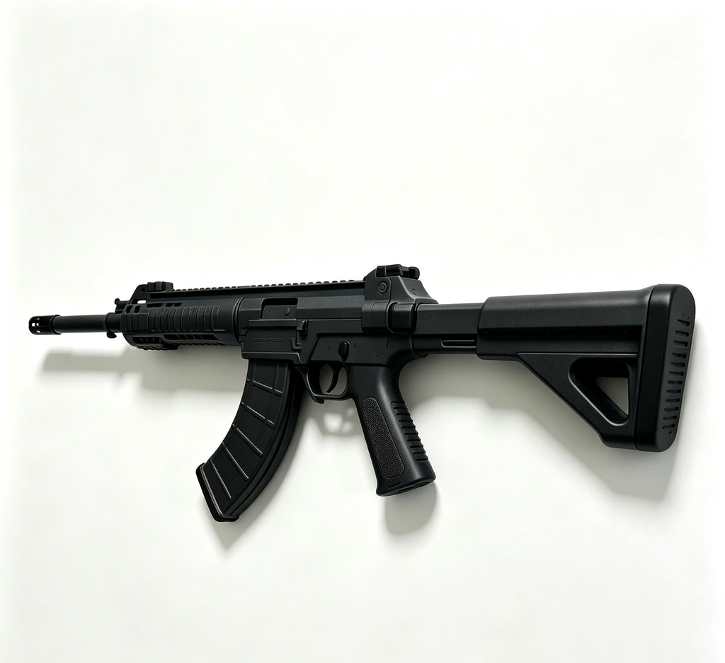 QBZ191 Heavy Weight Replica Model, Metal Tube & Metal Gear Internal Structure High-End Collection Ornament
