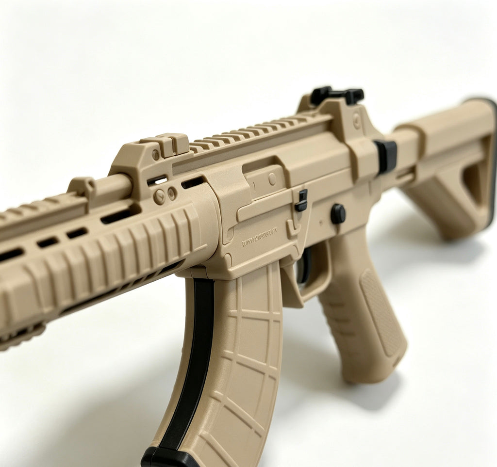 QBZ191 Heavy Weight Replica Model, Metal Tube & Metal Gear Internal Structure High-End Collection Ornament