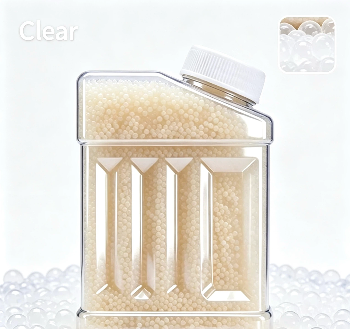 60000 PCS Premium Crystal Decorative Beads, Colorful Craft Beads for Vase Filler, DIY Crafts