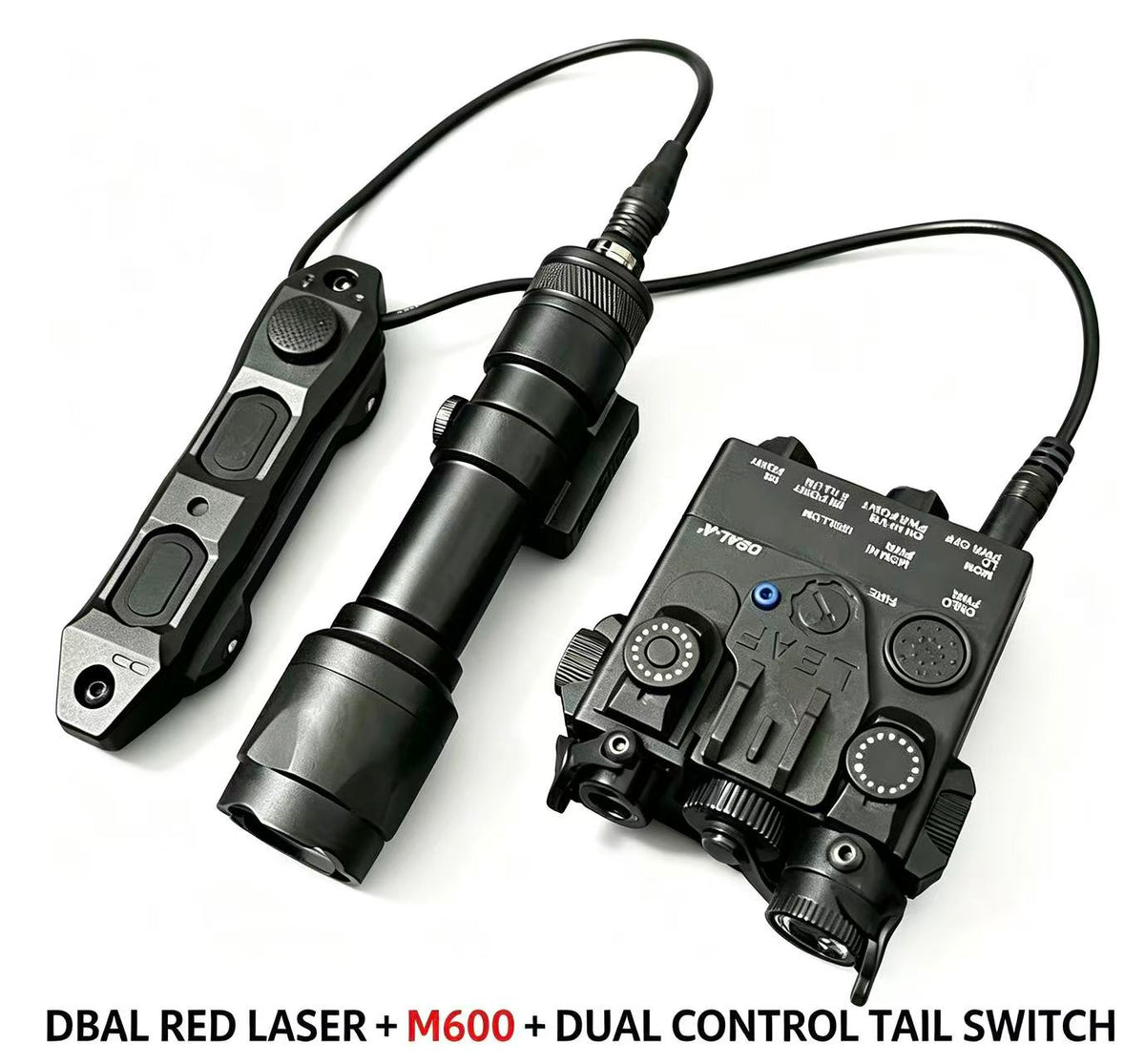 3‑Mode Remote Pressure Switch Dual‑Control Tactical Switch