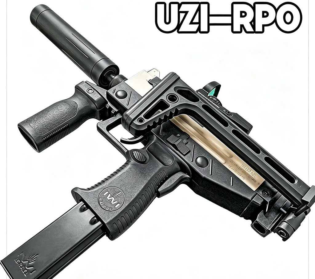 UZI Style Nylon Recreational Gel Toy Launcher