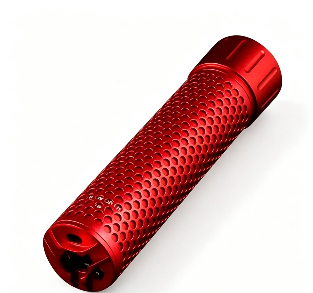 Smoke Effect Tracer Silencer, USB‑Charged Simulation Spit‑Fire Suppressor