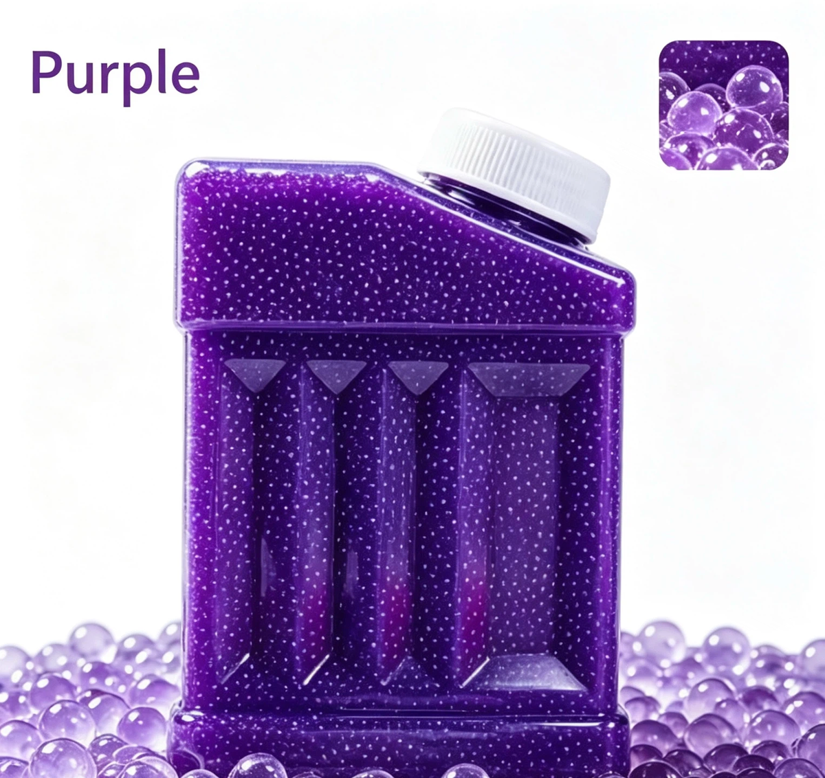 60000 PCS Premium Crystal Decorative Beads, Colorful Craft Beads for Vase Filler, DIY Crafts