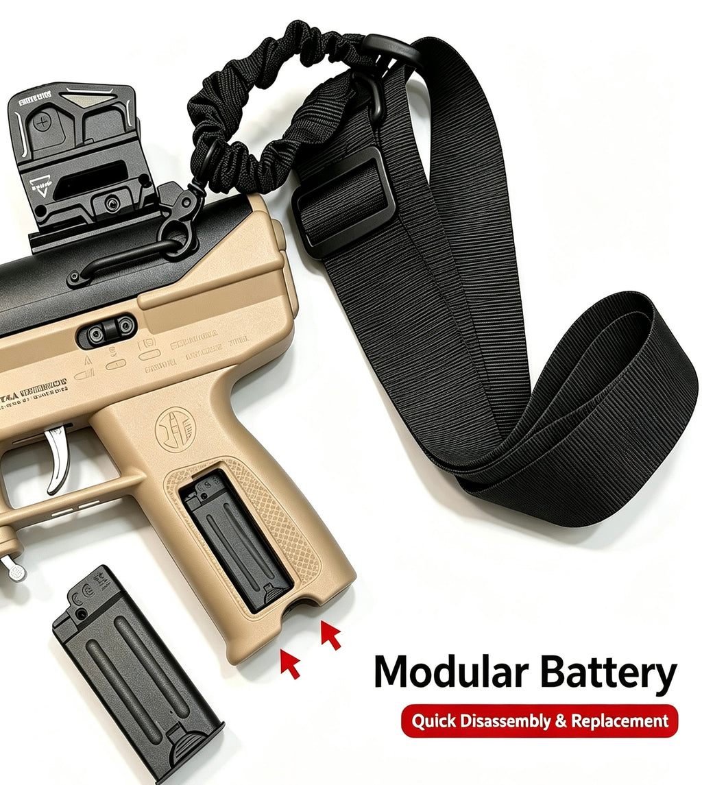TEC9 Gel Ball Hobby Display Model | Third Generation Luminous Collectible Toy Model