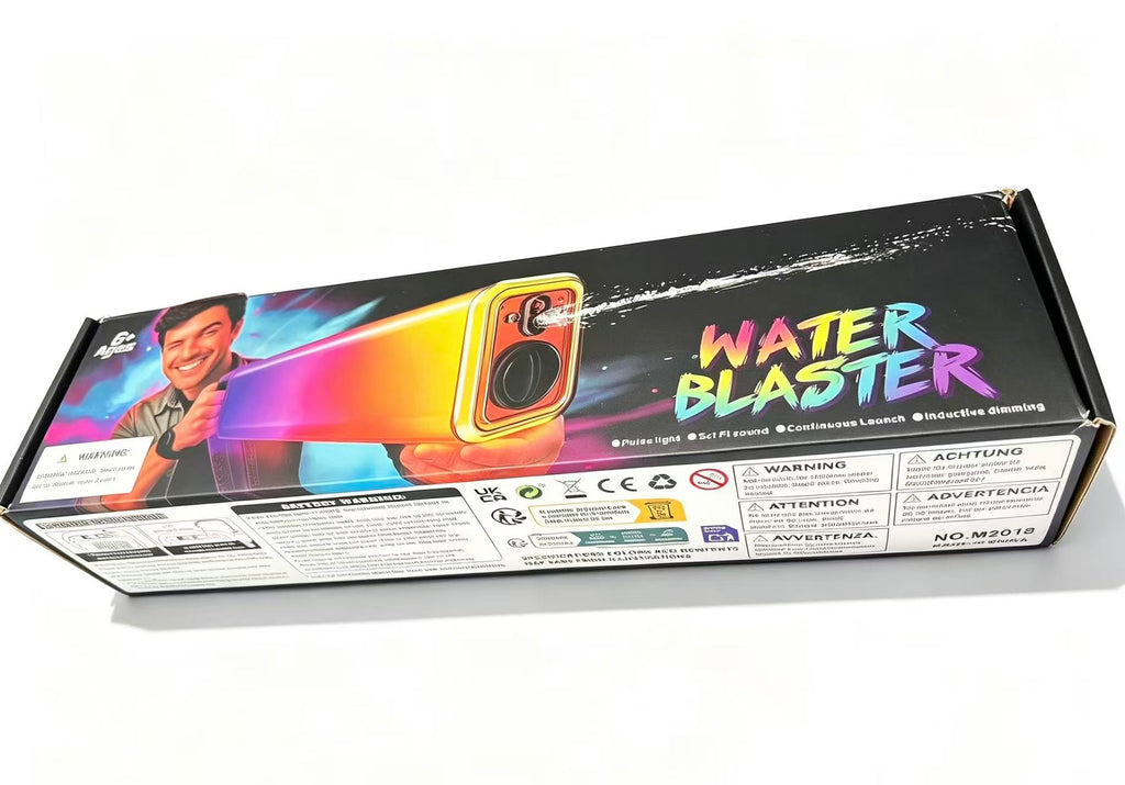 Rainbow Light Up Gel Blaster Magazine | Transparent Glowing Gel Beads Mag