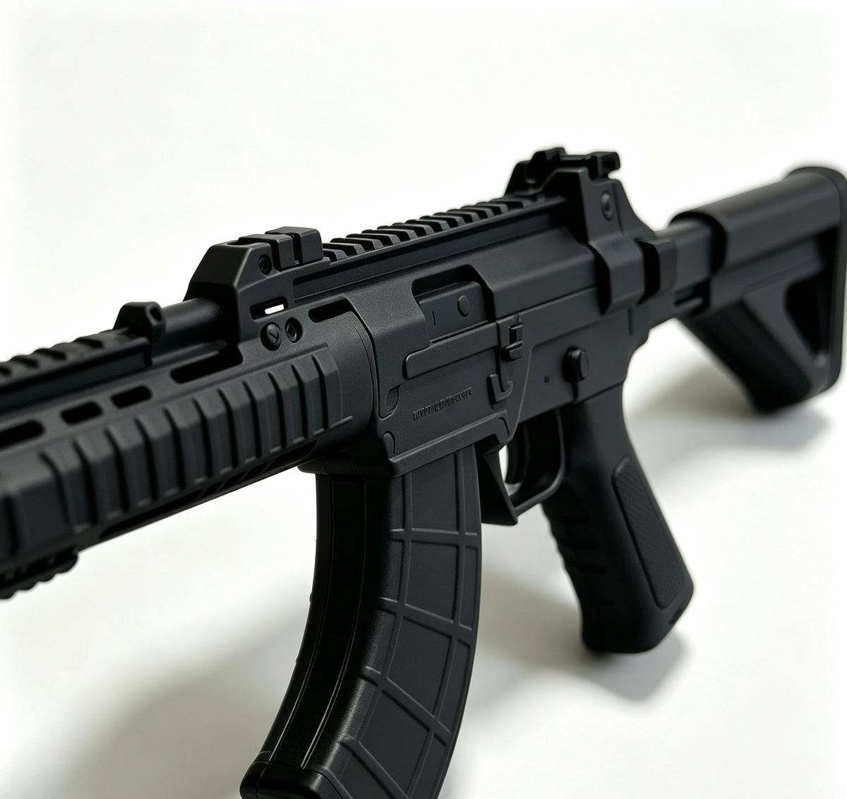 QBZ191 Heavy Weight Replica Model, Metal Tube & Metal Gear Internal Structure High-End Collection Ornament