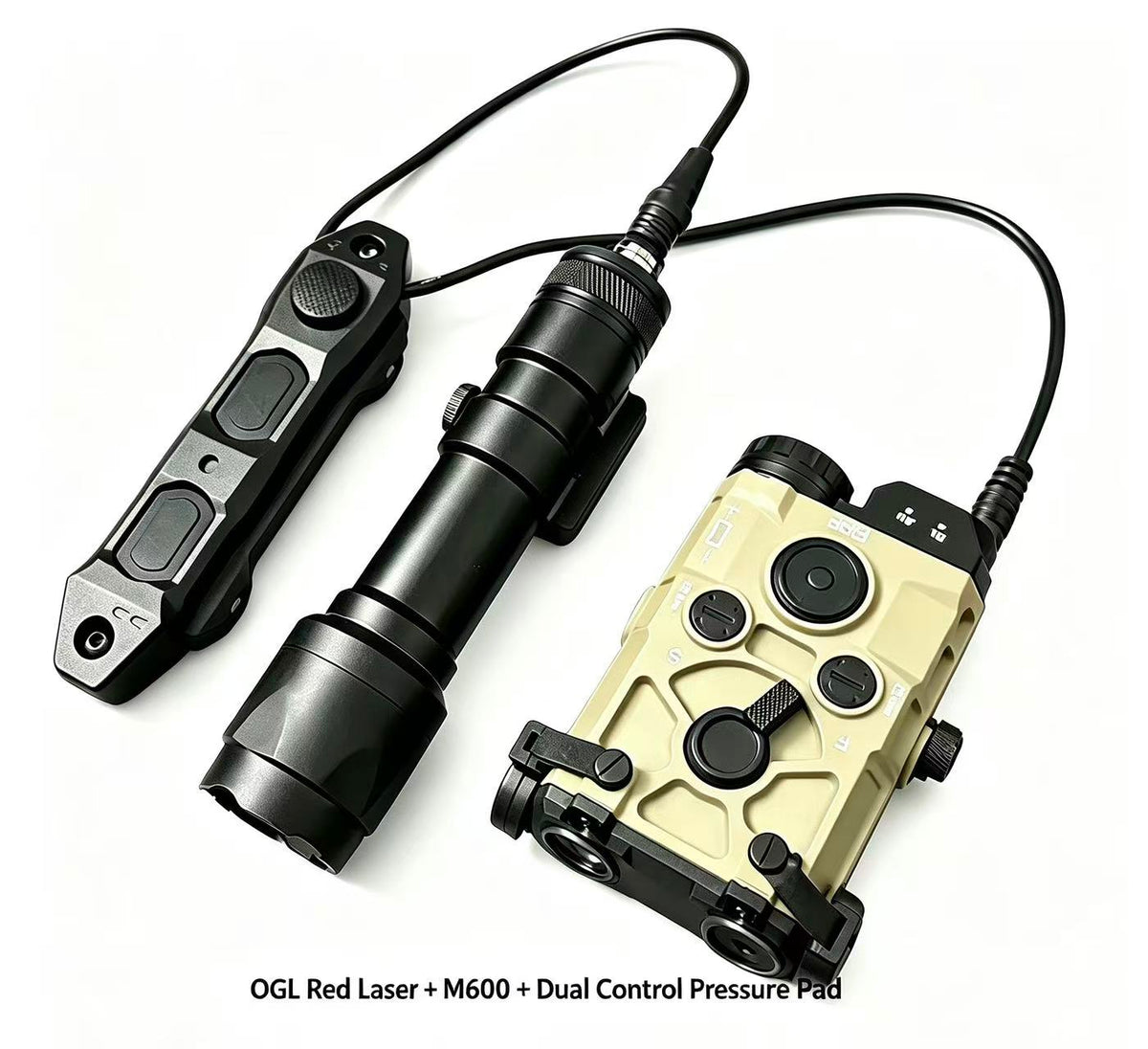 3‑Mode Remote Pressure Switch Dual‑Control Tactical Switch