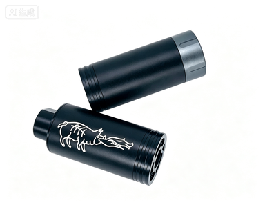Spitfire Tracer Unit Simulated Flame Effect, Auto‑Activate 14mm CCW Toy Tracer Suppressor