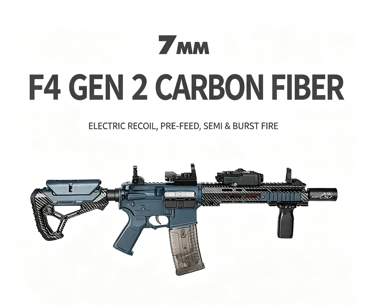 F4 Gen 2 Carbon Fiber Electric Gel Toy Launcher