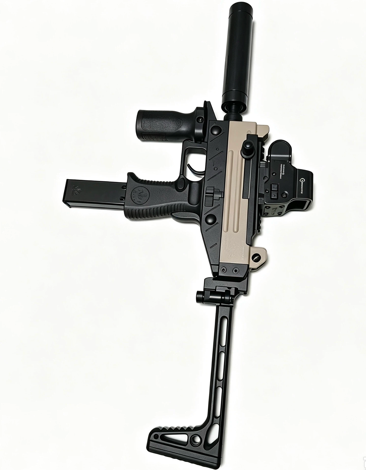 UZI Style Nylon Recreational Gel Toy Launcher