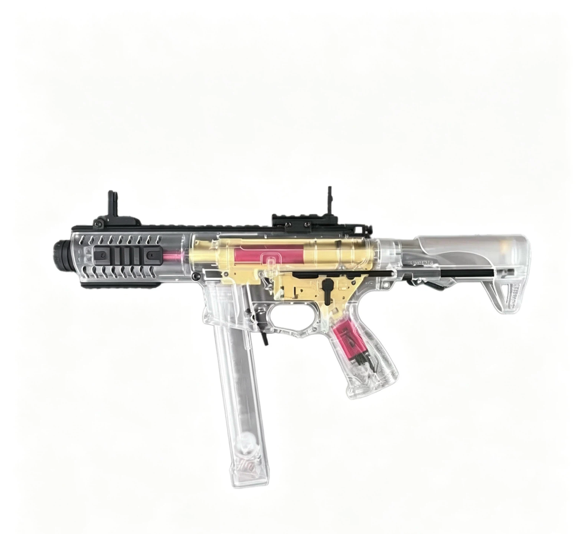 Transparent Shell Electric Toy Blaster | Customizable Tactical Shooting Toy for Collection & Outdoor Game