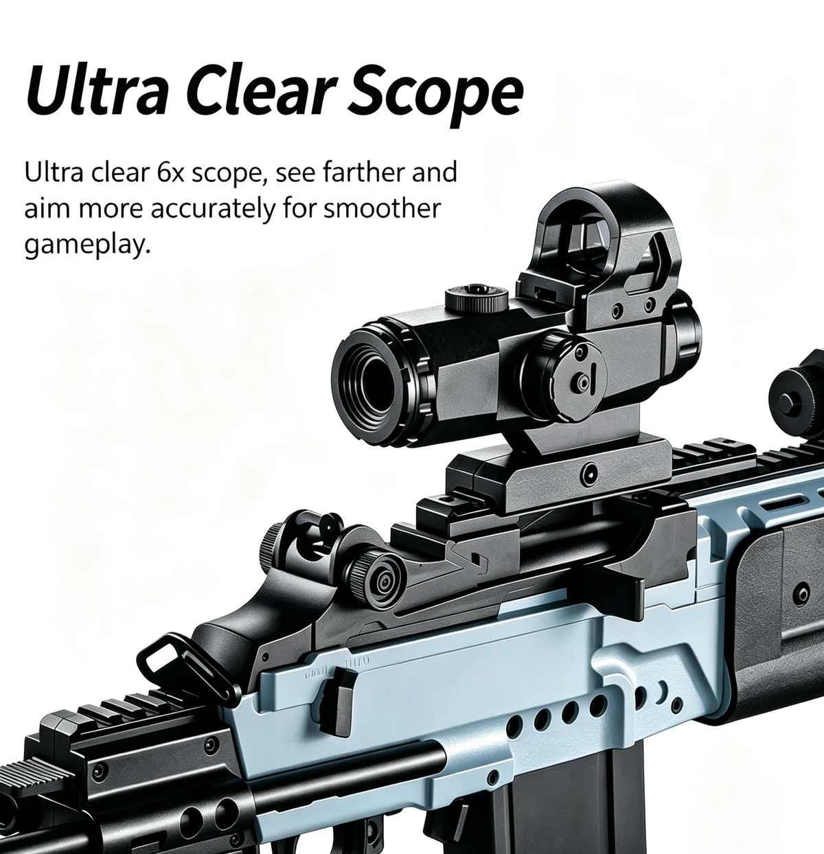 MK14 Tactical Display Model Replica, Full Accessories Kit