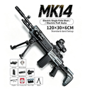 MK14 Tactical Display Model Replica, Full Accessories Kit