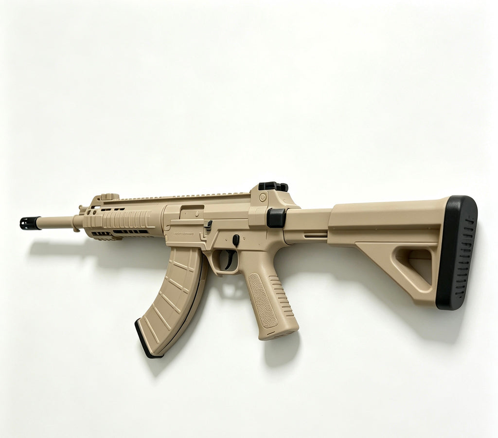 QBZ191 Heavy Weight Replica Model, Metal Tube & Metal Gear Internal Structure High-End Collection Ornament