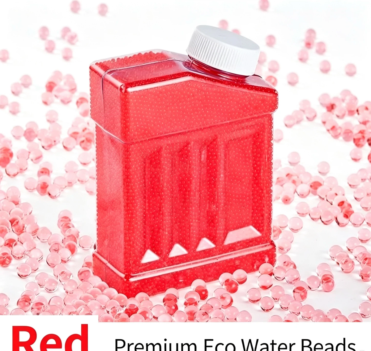 Premium Crystal Decorative Beads | Eco-Friendly Craft Beads for DIY & Home Decoration, 2 Sizes