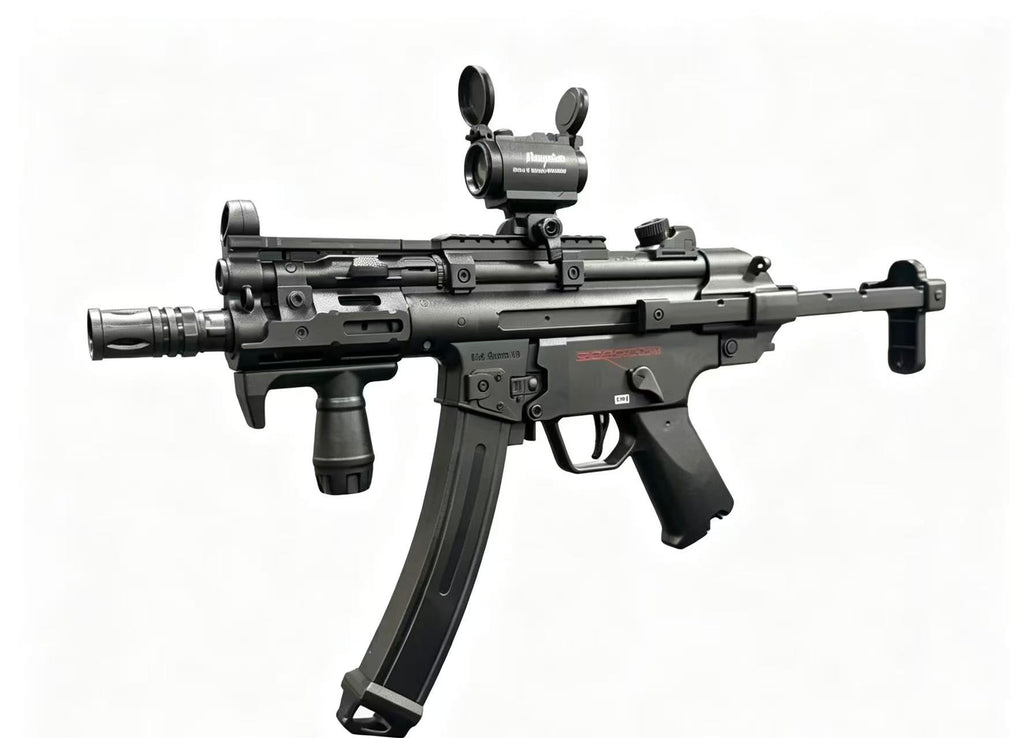 MP5K Replica Toy Gun, Full Auto & Manual Mode, Simulated Blowback Effect