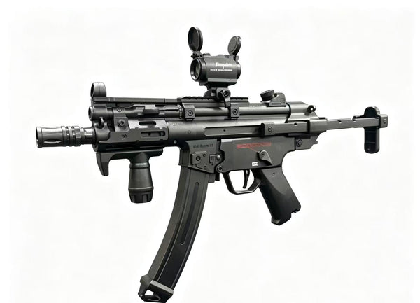 MP5K Replica Toy Gun, Full Auto & Manual Mode, Simulated Blowback Effect