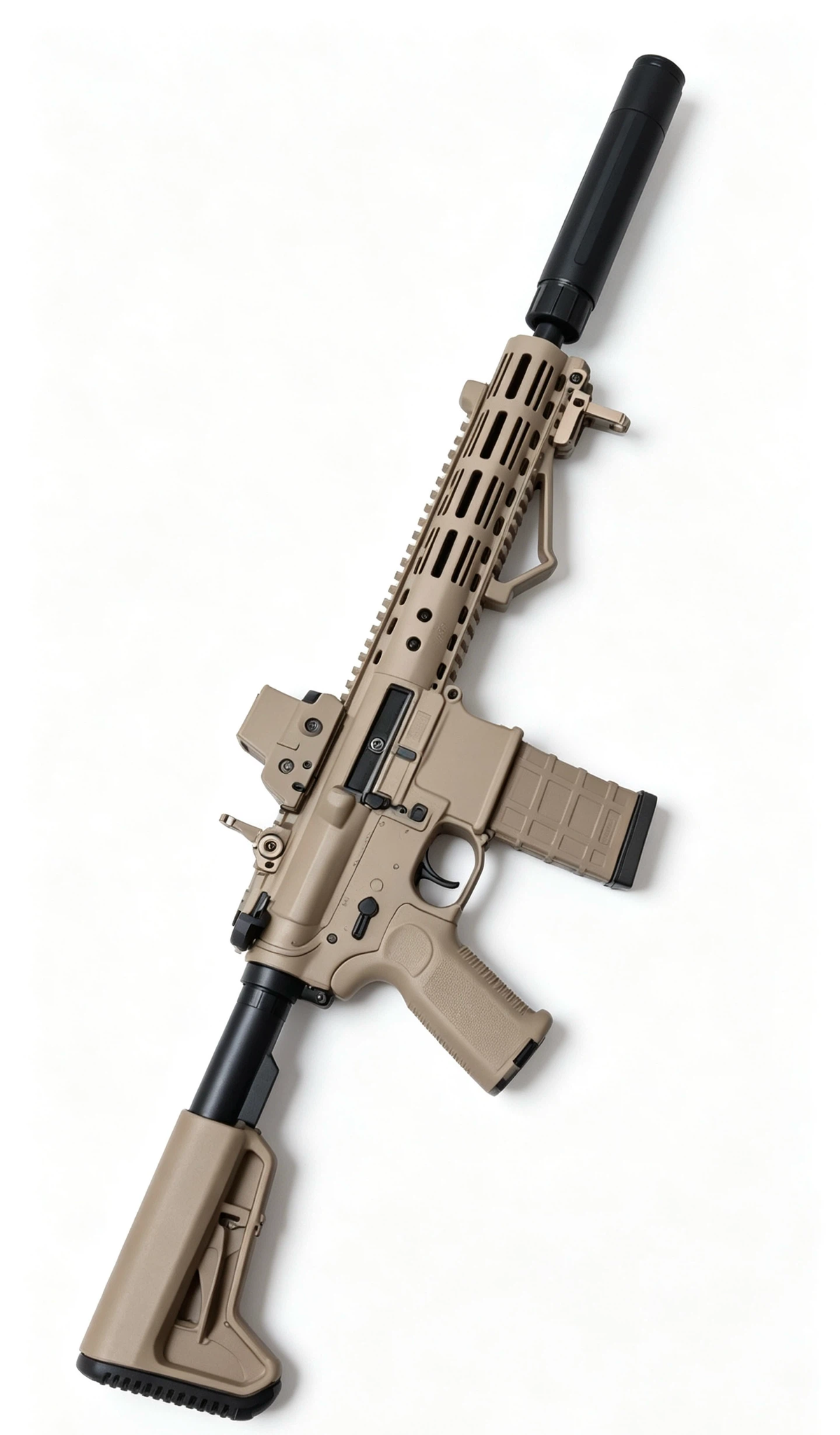 N4 Tactical Toy Blaster，Single‑Shot / Auto / Pre‑Feed Mode