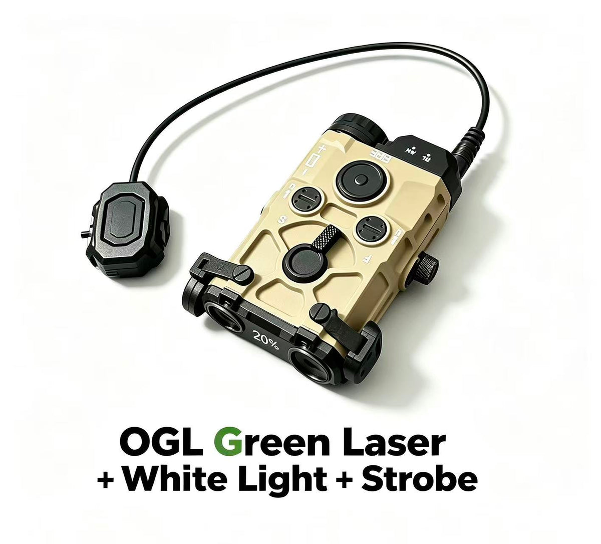 3‑Mode Remote Pressure Switch Dual‑Control Tactical Switch