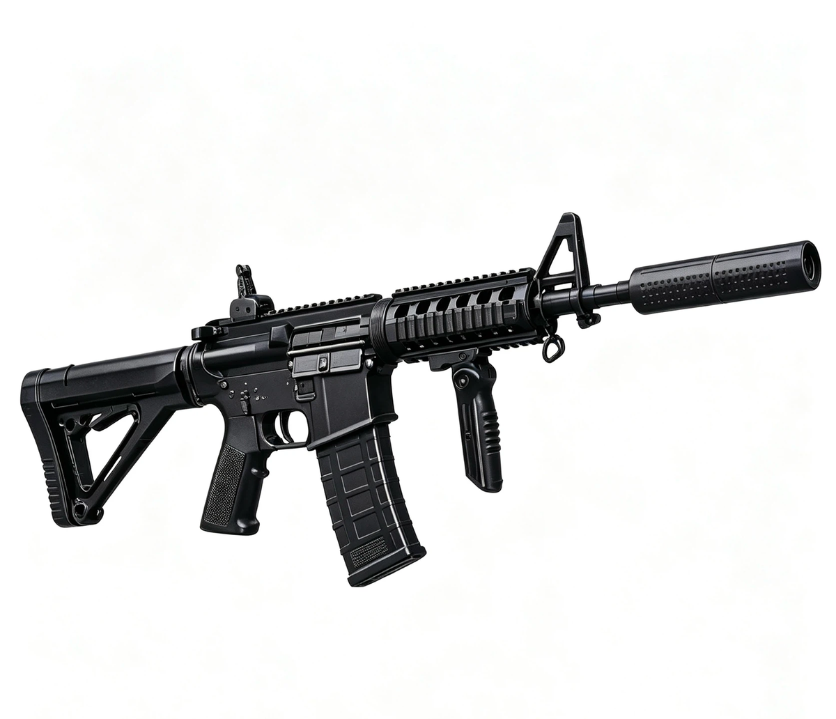 M4A1 Kids Toy Blaster, Electric & Manual Dual Mode Toy Gun for Outdoor Game