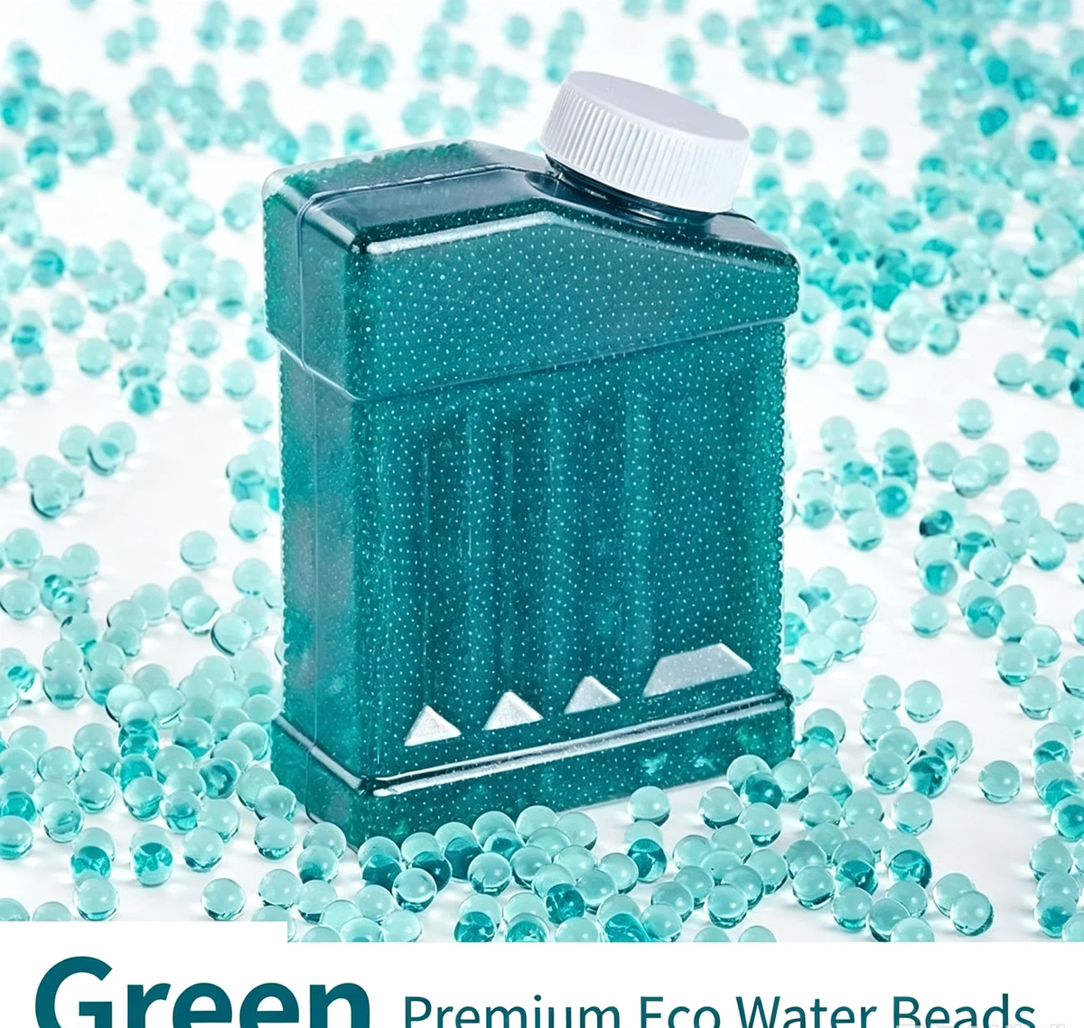 Premium Crystal Decorative Beads | Eco-Friendly Craft Beads for DIY & Home Decoration, 2 Sizes