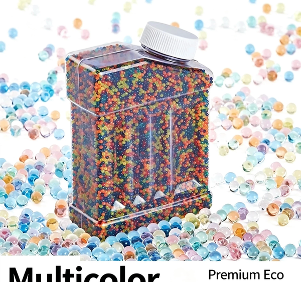Premium Crystal Decorative Beads | Eco-Friendly Craft Beads for DIY & Home Decoration, 2 Sizes