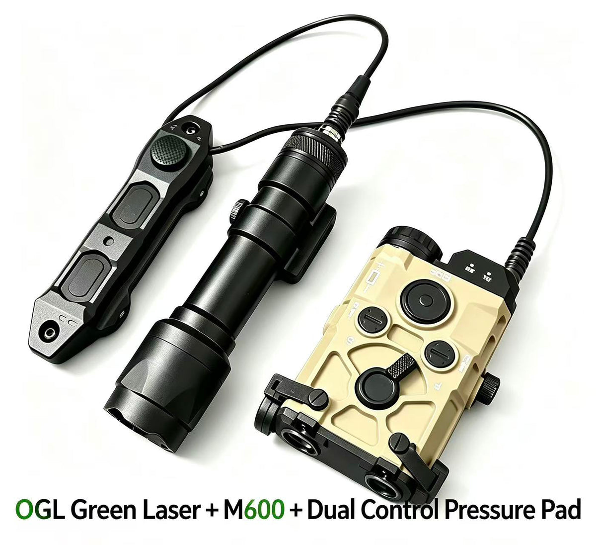 3‑Mode Remote Pressure Switch Dual‑Control Tactical Switch