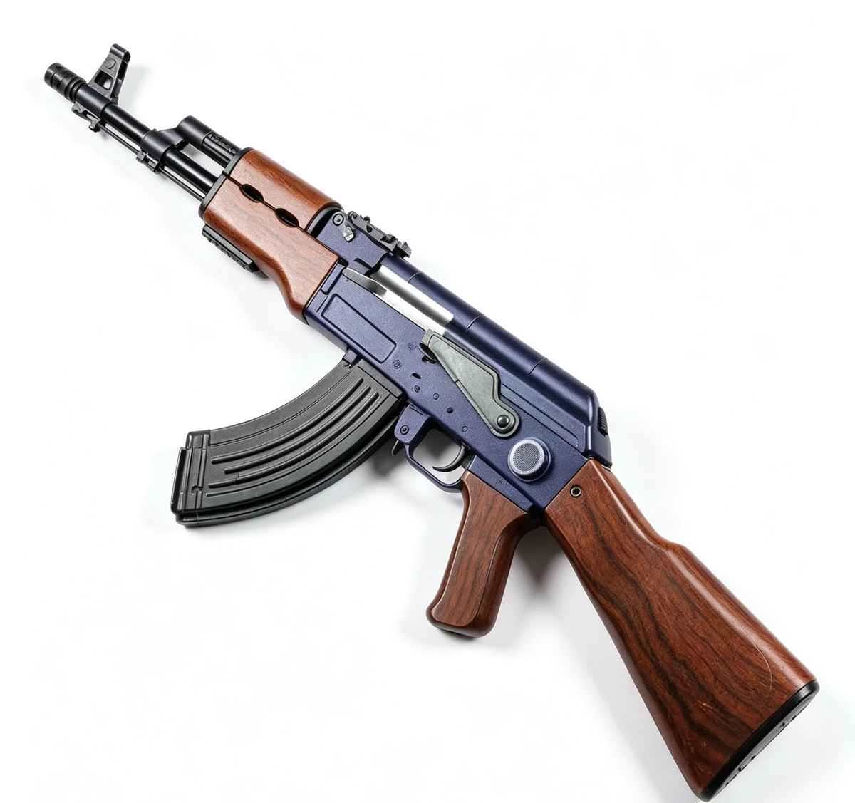 TianGong AK47 Nylon Electric Toy Gun, Semi & Full Auto, Blowback Wargame Blaster for Boys, Chicken Game Model
