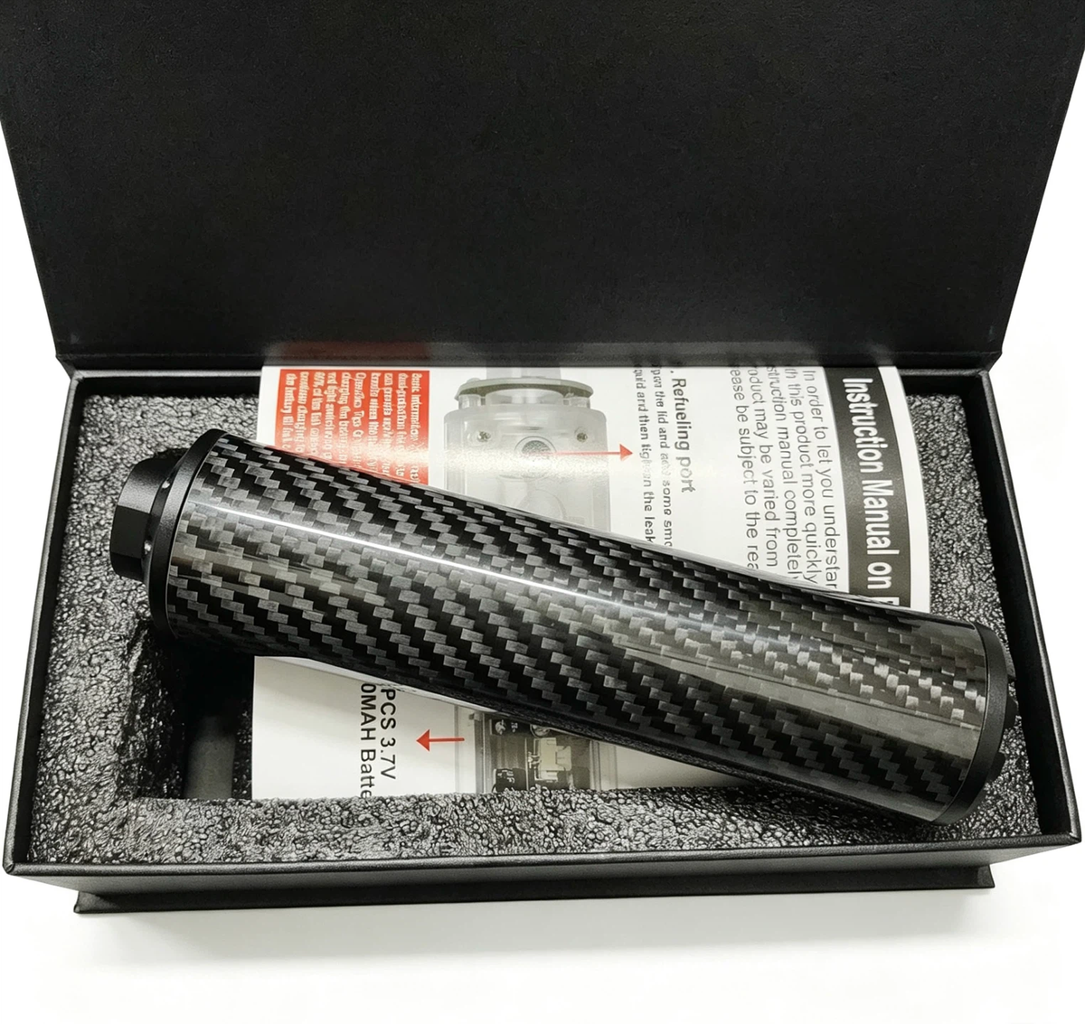 Rechargeable Smoke Tracer Silencer, 14mm Reverse Thread Spitfire Tracer Unit with Flame & Smoke Effect for Gel Blaster Toy