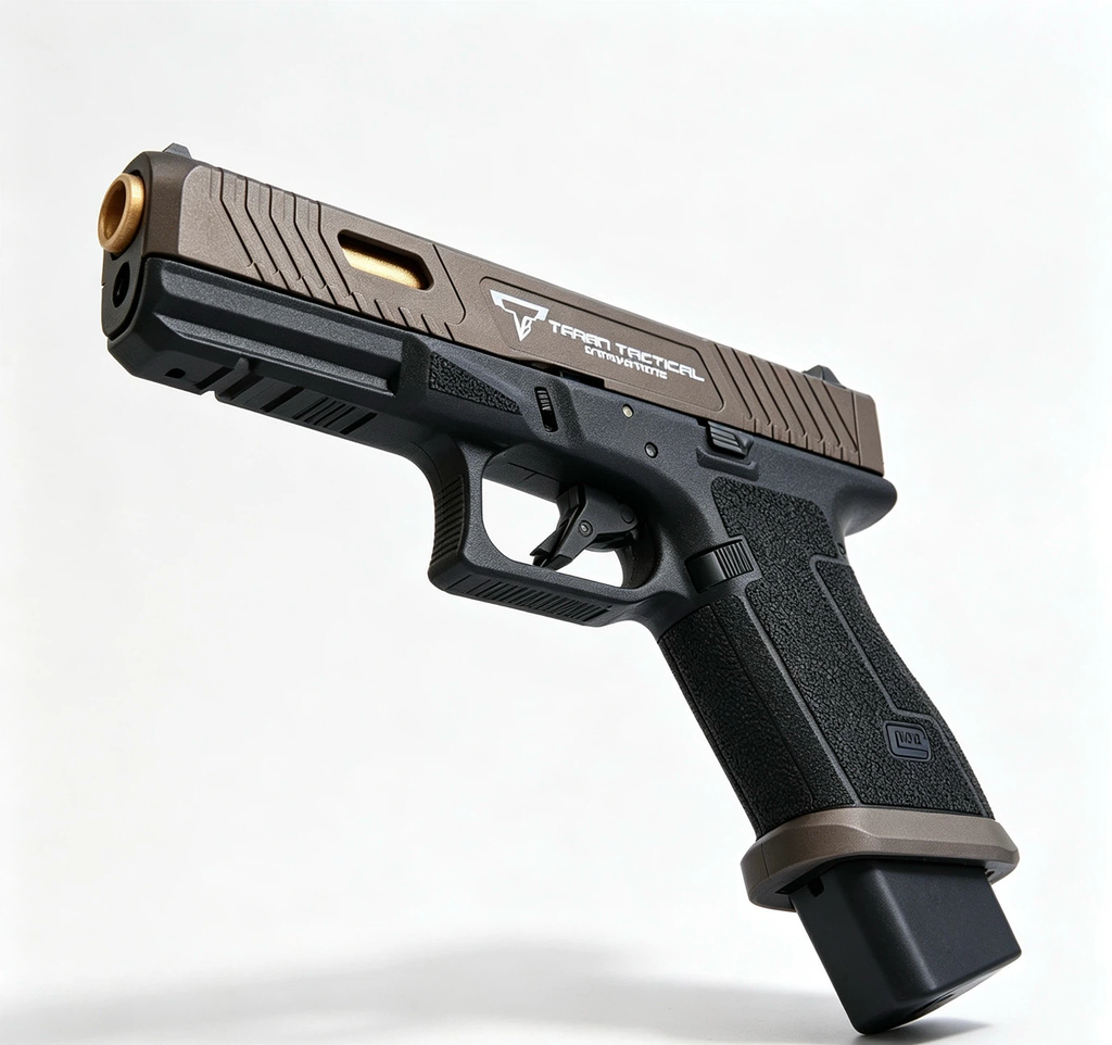 TTI G17 Style Hobby Toy Blaster, Electric Blowback Simulation Toy